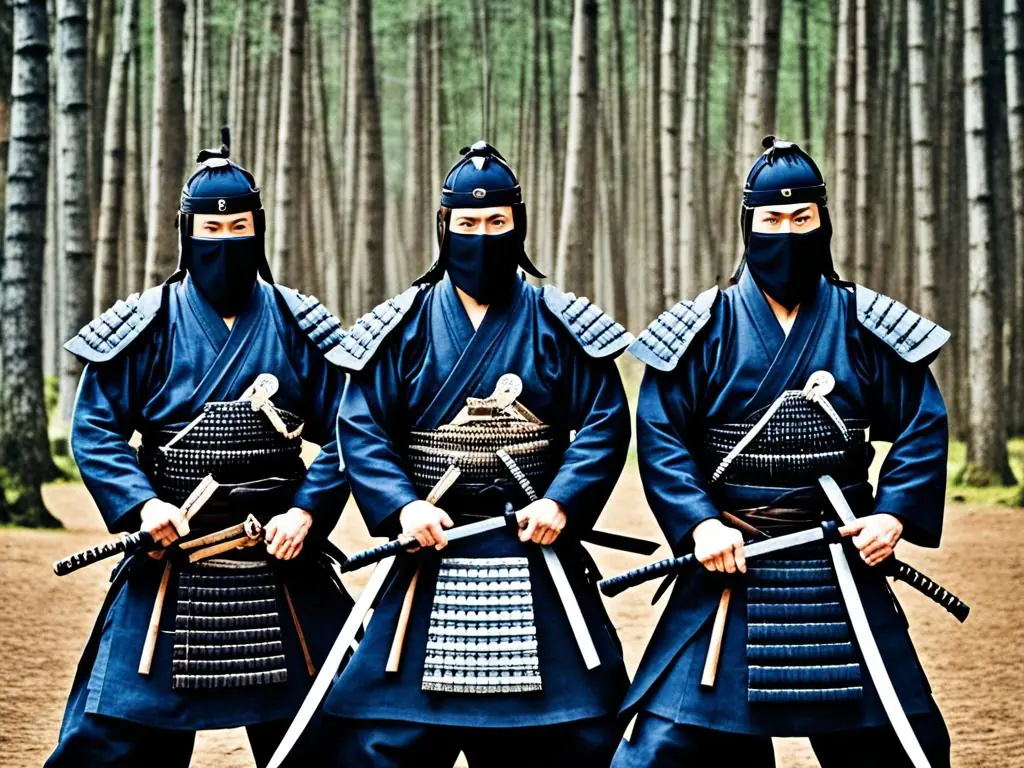 Ninjas e Samurais na Historia do Japão